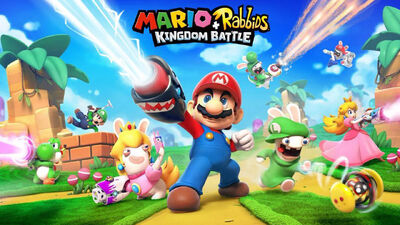 Mario and Rabbids Team Up for a Gun-Filled Battle Game You Never Asked For