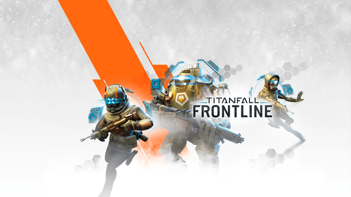 Titanfall Frontline card battle game art