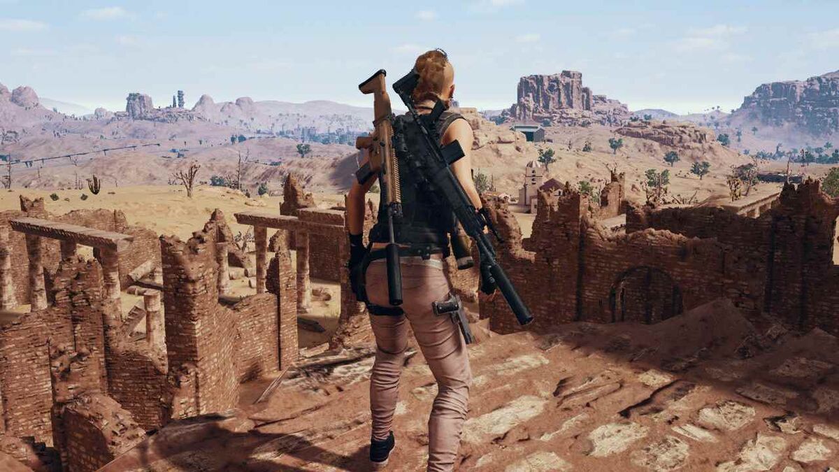 PlayerUnknown's Battlegrounds desert ruins Miramar