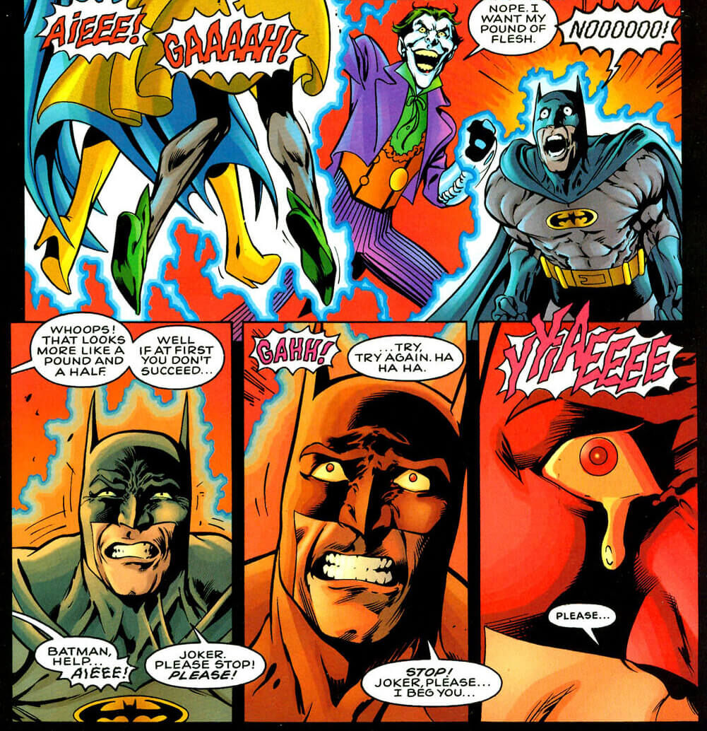 Dead Robin Batman Joker Batgirl JLA The Nail