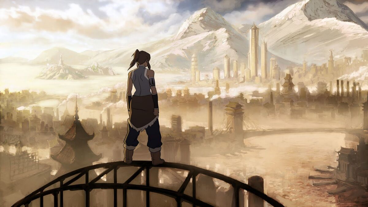 The titular hero of 'The Legend of Korra'