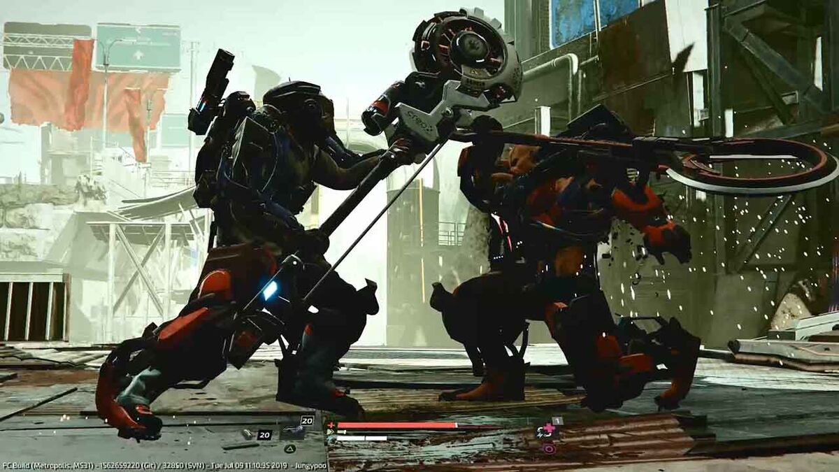Surge 2 execution axe