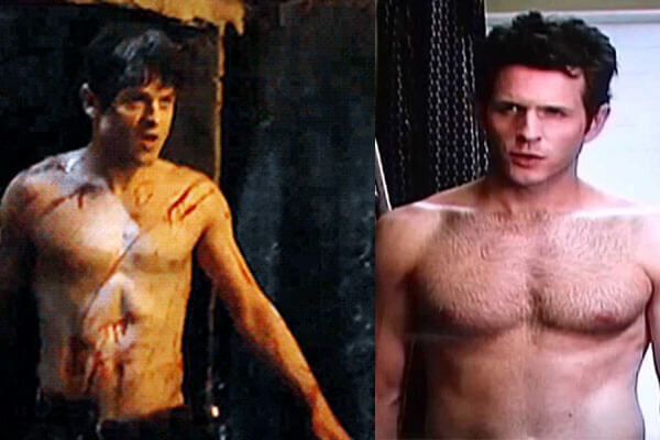 Dennis Reynolds and Ramsay Bolton show off their bodies