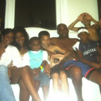Aaliyah with Dash family