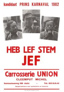 Affiche Jozef Cooman