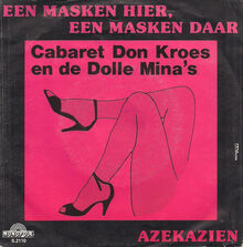 Platenhoes Cabaret Don Kroes en de Dolle Mina's
