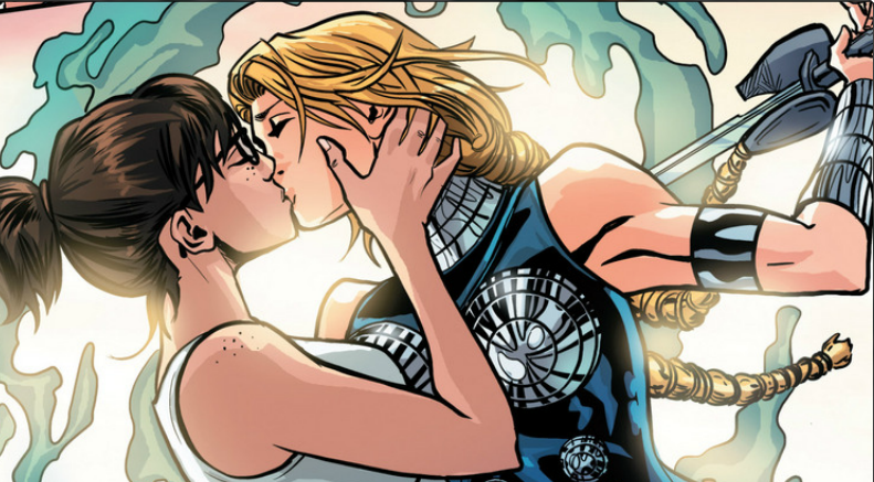 Valkyrie Kissing Riggs