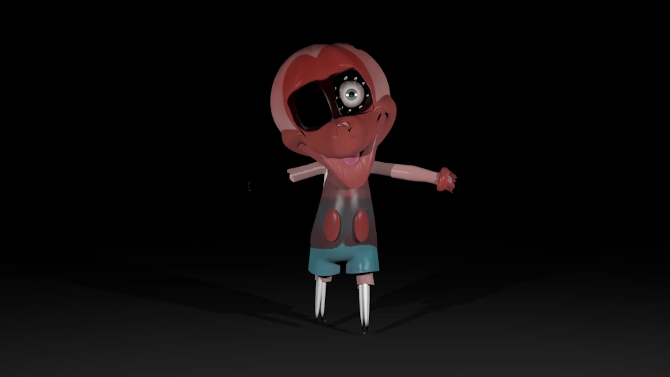 Nightmare Photo Negative Mickey Abandoned Discovery Island 2017