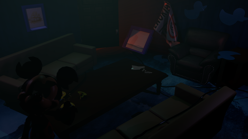 Rodent in Lounge
