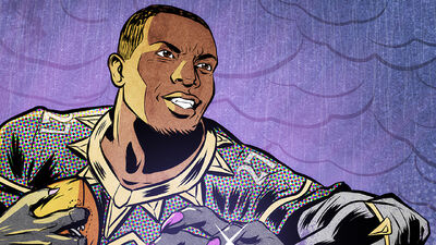 Ultimate Fandom NFL Draft: J.K. Dobbins as Black Panther