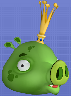 CGI King Pig
