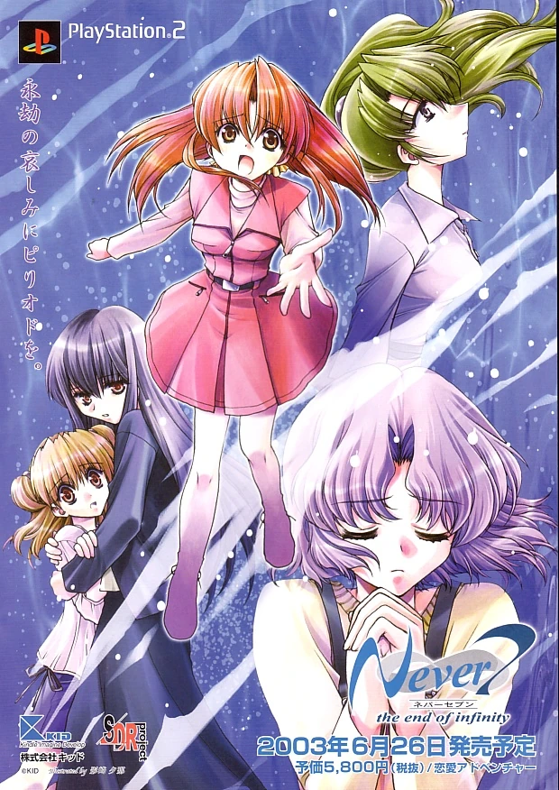 Image result for never7 PS2