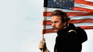 Costner dances with wolves