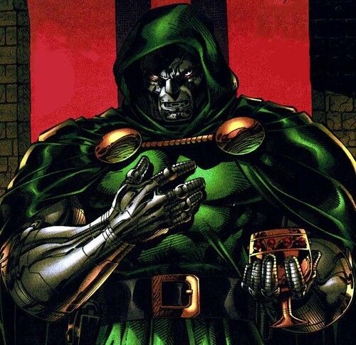 Doctor Doom in his Latverian castle