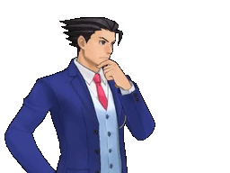 Image - Phoenix Wright (SoJ co-counsel) - thinking 2.gif ...