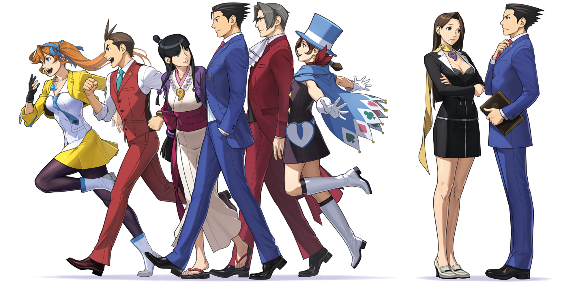 Ace attorney Art