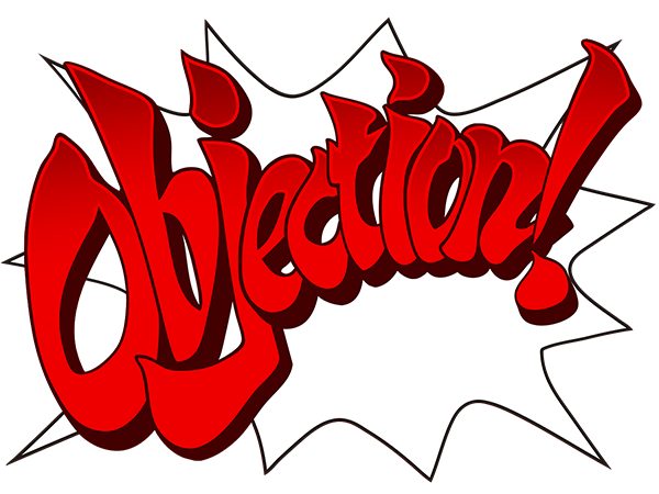 Image result for ace attorney objection