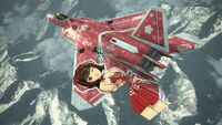 F-22A -THE IDOLMASTER HARUKA- Flyby 1