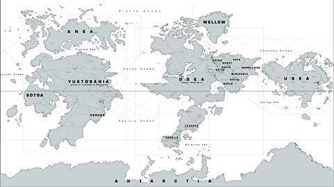 Ace Combat Strangereal Map