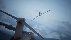 C-17 Drone Flyby