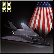 F-117A -Stars and Stripes- Icon
