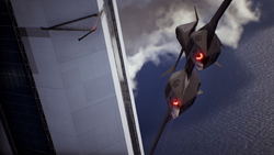 ADF-11F flyby
