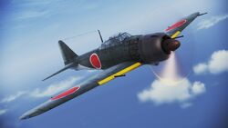 A6M5 ZERO Infinity flyby 1