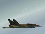 FA-32C in flight
