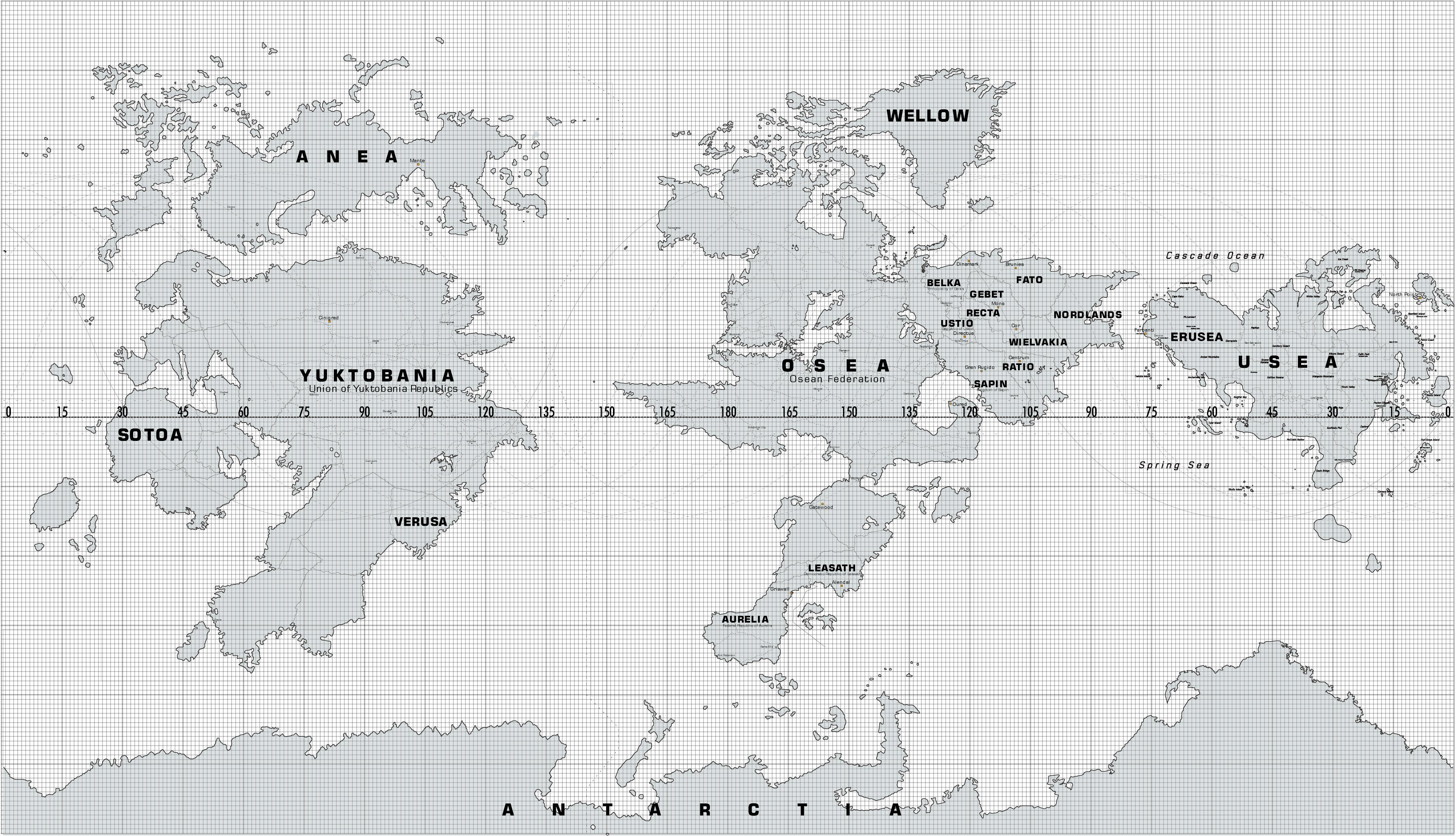 ace combat strangereal world map