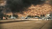 Task Force 108 planes take-off