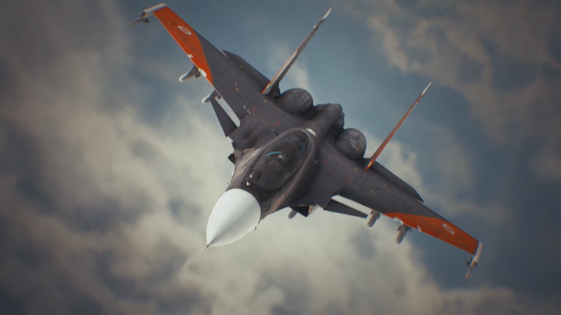 Su30SM Russian Dark Grey Mod Ace Combat 7 Skies GameWatcher