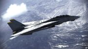 F-14B Tomcat over Stonehenge