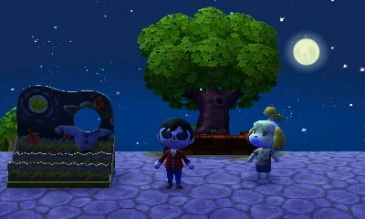 Satisfying Animal Crossing Island Entrance Moon