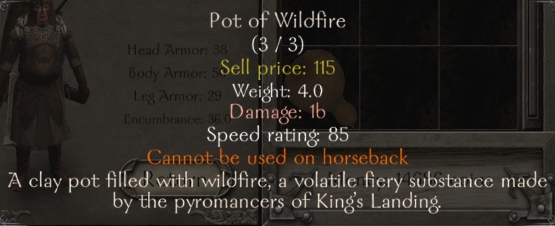 Pot of Wildfire | A Clash of Kings - A Mount and Blade: Warband Modification Wiki | FANDOM ...