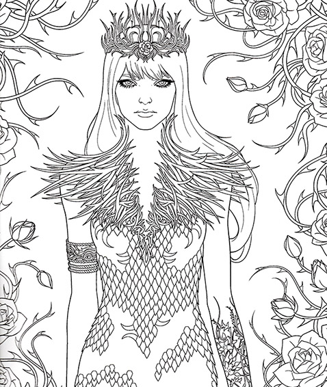 Download Image - Coloring Book 1.jpg | A Court of Thorns and Roses ...