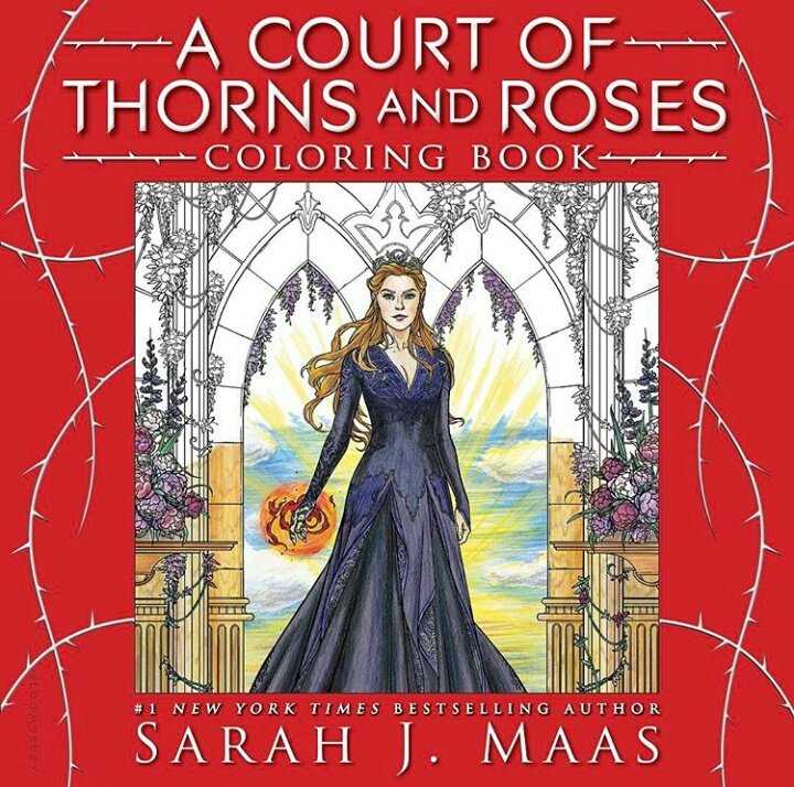 coloring book a court of thorns and roses
