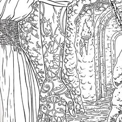 A Court of Thorns and Roses Coloring Book A Court of Thorns and Roses