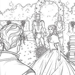 Download A Court Of Thorns And Roses Coloring Book Vk