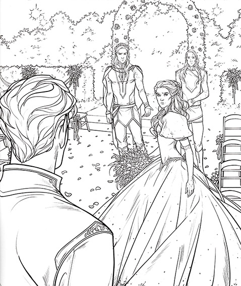 Image Coloring Book 17 jpg A Court of Thorns and Roses Wiki