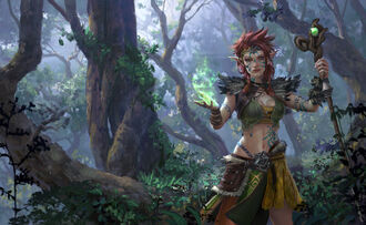 Elf druid