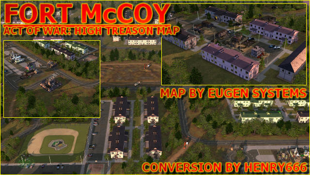 Fort McCoy Map from Act of War