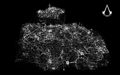 Constantinople Points White Wallpaper