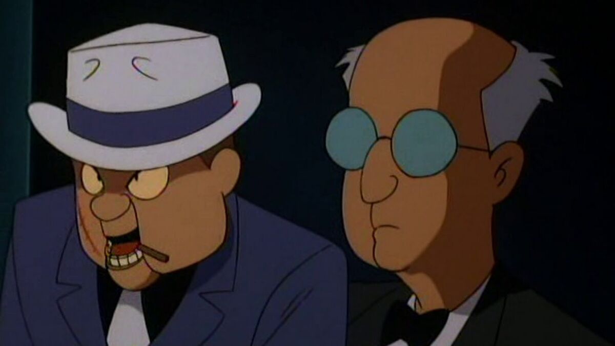 Batman the Animated Series Ventriloquist and Scarface (Gotham)