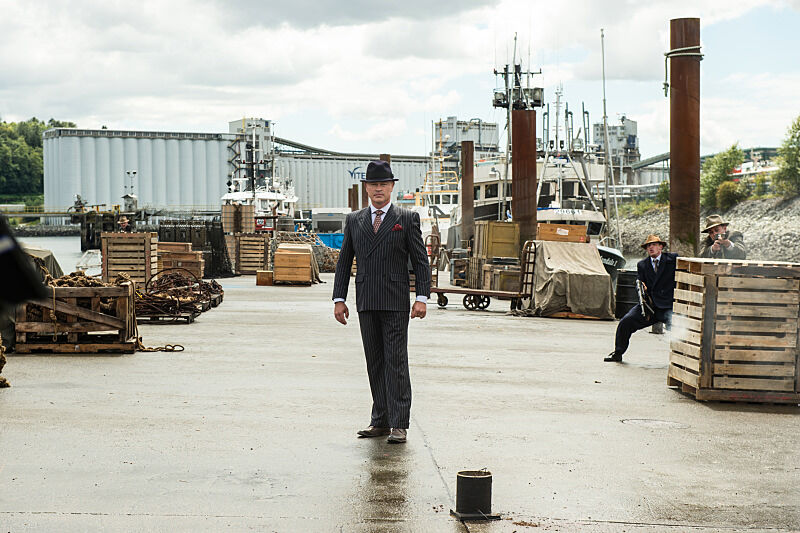 Neal McDonough as Damien Darhk in the Legends of Tomorrow Season 2 premiere, &quot;Out of Time.&quot;