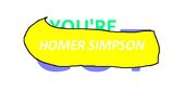 Homer Simpson (Yellow You Glad)