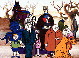 خانواده آدامز (انیمیشن ۱۹۷۳) - خانواده آدامز