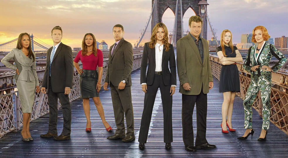 The great ensemble helped to drive the Castle storyline