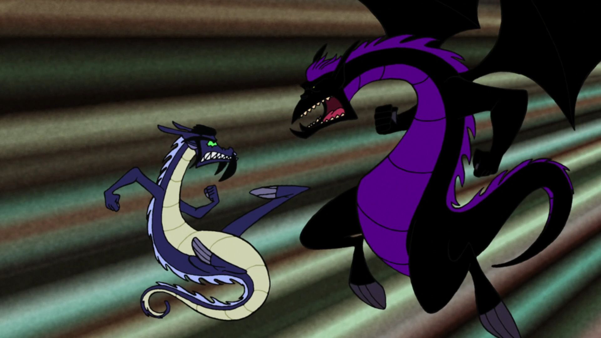 Image - Lao Shi battling the Dark Dragon.png | American Dragon Jake
