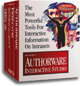 Macromedia Authorware Interactive Studio box