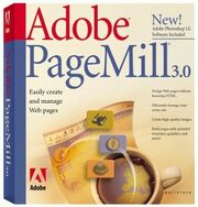 Adobe PageMill 3.0 box